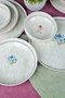 Hermia Juego de cena de porcelana Ebrusu de 18 piezas Multicolor
